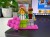 Figurines LEGO® personnalisées couple avec cœur – exemple de personnalisation 3