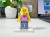 Personalisierte LEGO® Figur mit deinem Text auf der Platte - Personalisierungsbeispiel 2