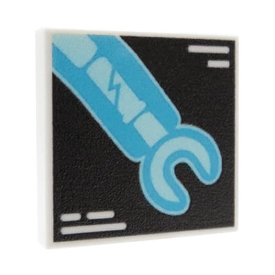 Przejdź do produktu Zdjęcie rtg ręki – Custom nadruk na płytce LEGO® (2x2)