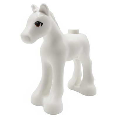 Accéder au produit LEGO Friends petit cheval / poulain / poney - blanc