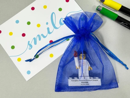 Personalizowana figurka LEGO® jako pamiątka na komunię - opakowanie prezentowe