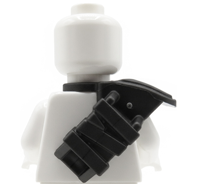 Zum Produkt LEGO Schulterpanzer mit Katana-Halterung – pearl dunkelgrau