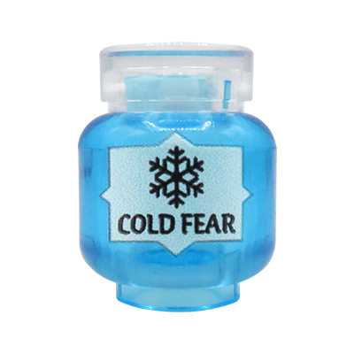 Zum Produkt Magischer Trank „Cold Fear“ – Custom Druck auf LEGO® Element