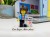 Personalizowana figurka LEGO® z napisem na podstawce jako prezent na Dzień Mamy - przykład personalizacji 1