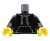 Tors LEGO custom - czarna bluza z kapturem  i dużą kieszenią z przodu