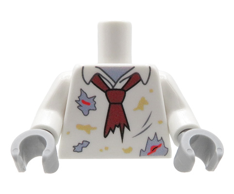 Przejdź do produktu Tors figurki (Zombie, porwana koszula) – Custom nadruk na torsie LEGO