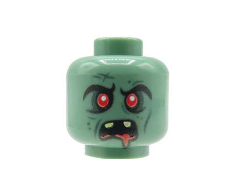 Przejdź do produktu Główka figurki – Potwór / Ork #2 – Custom nadruk na główce LEGO