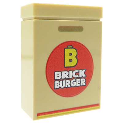 Custom LEGO Fast-Food-Set „Brick Burger“