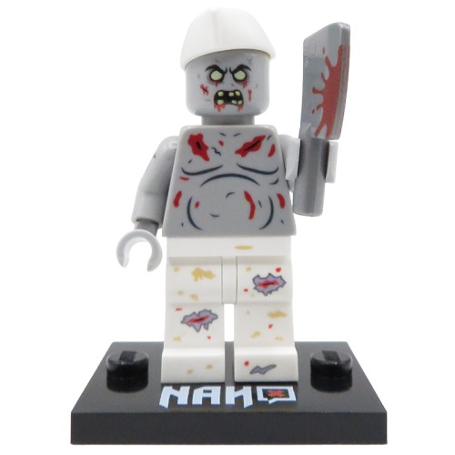 Przejdź do produktu Figurka Custom – Undead Chef – autorski nadruk na częściach LEGO