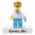 Personalizowana figurka LEGO® Dentysta / Stomatolog – zabawny personalizowany prezent dla dentysty, ortodonty, studenta stomatologii