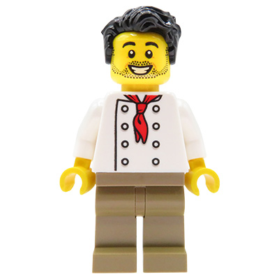 Przejdź do produktu LEGO City - figurka Kucharz / Szef kuchni