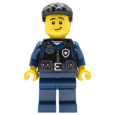 Przejdź do produktu LEGO City - figurka Policjant w kamizelce ochronnej