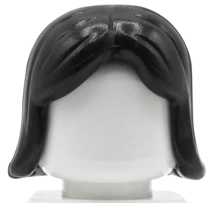 Przejdź do produktu LEGO włosy figurki - damskie, czarne, półdługie