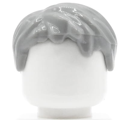 Przejdź do produktu LEGO włosy figurki - męskie, siwe, krótkie