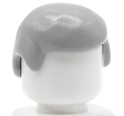 Przejdź do produktu LEGO włosy figurki - męskie, krótkie, siwe