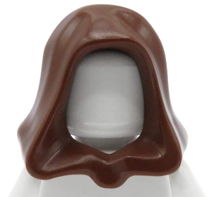 LEGO kaptur brązowy