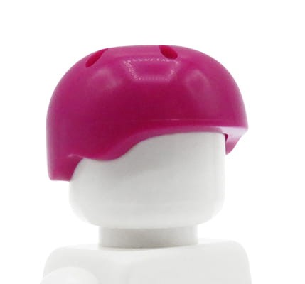 LEGO kask sportowy w kolorze magenta