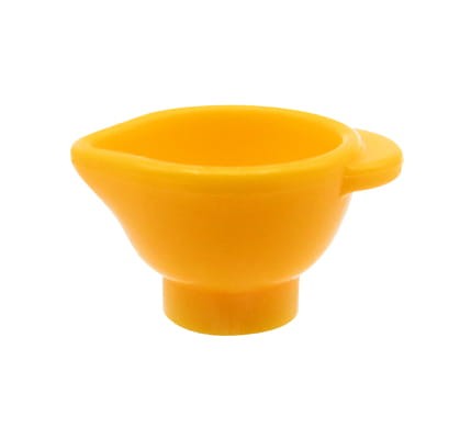 LEGO miska / miseczka Friends w kolorze jasnym pomarańczowym