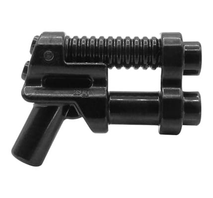 LEGO pistolet dwulufowy w kolorze czarnym