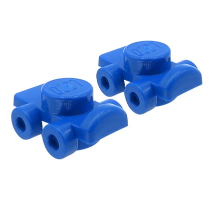 LEGO wrotki (2 sztuki) w kolorze niebieskim