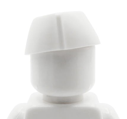 LEGO czapka kucharza / sprzedawcy w kolorze białym