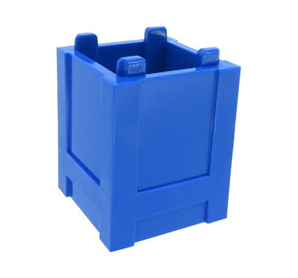 LEGO skrzynia / kontener w kolorze niebieskim
