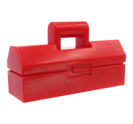 LEGO skrzynka na narzędzia w kolorze czerwonym