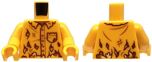 Przejdź do produktu LEGO tors figurki - pomarańczowa podarta koszula