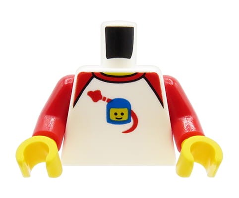 Accéder au produit Torse de figurine LEGO - passionné d'espace / chemise avec astronaute