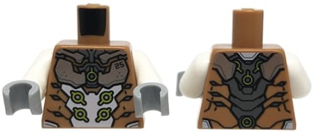 LEGO tors figurki - zbroja / pancerz Overwatch