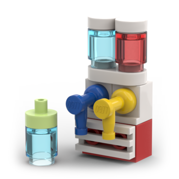Przejdź do produktu Kuchnia: Maszyna do lemoniady / granity - model z klocków LEGO 