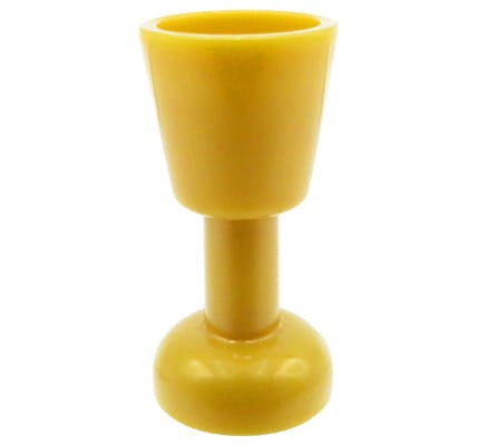 LEGO kielich / pucharek w kolorze złotym