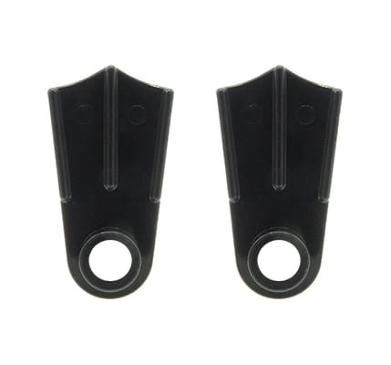 LEGO płetwy (2 sztuki) w kolorze czarnym