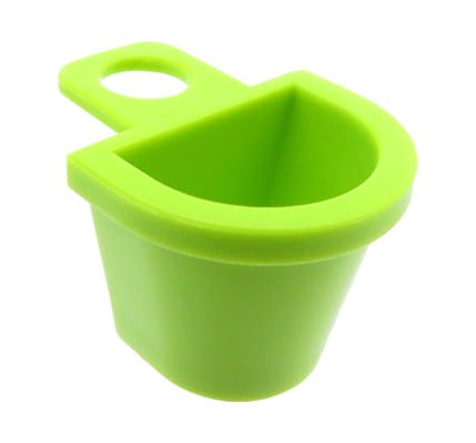 LEGO kosz / koszyk / plecak w kolorze limonkowym