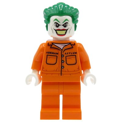 Mini figurka LEGO DC Batman - Joker w pomarańczowym więziennym ubraniu