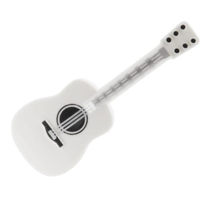 LEGO gitara akustyczna biała