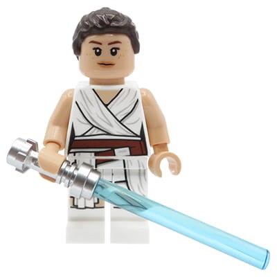 Mini figurka LEGO Star Wars Rey z mieczem świetlnym