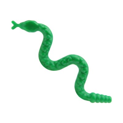 LEGO wąż w kolorze zielonym
