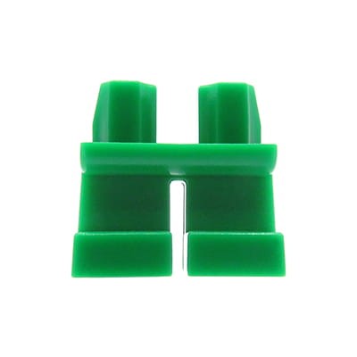 LEGO nogi / spodnie figurki zielone, krótkie