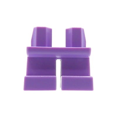Nogi  / spodnie figurki LEGO lawendowe, krótkie