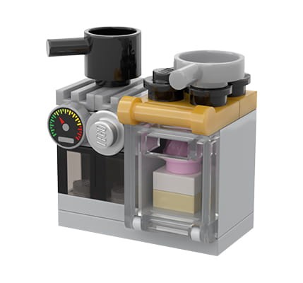 Przejdź do produktu Kuchnia: Piekarnik / kuchenka - model z klocków LEGO