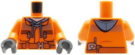 LEGO tors figurki - budowniczy / robotnik
