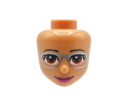 LEGO Friends głowa / główka figurki - okulary