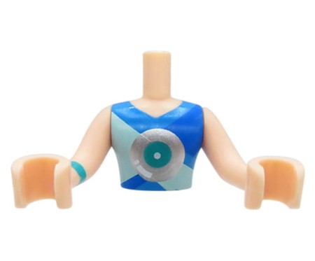 Tors figurki LEGO Friends niebieska bluzka bez rękawów