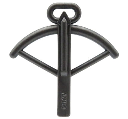 LEGO kusza w kolorze ciemnym szarym perłowym