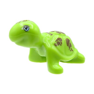 LEGO Friends żółw / żółwik w kolorze limonkowym