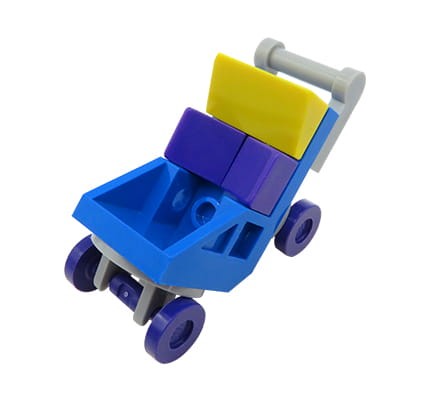 Wózek dziecięcy / spacerówka dla dziecka/ niemowlaka LEGO