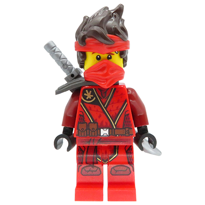 Przejdź do produktu LEGO Ninjago The Island - figurka Kai wyspiarski ninja + miecz