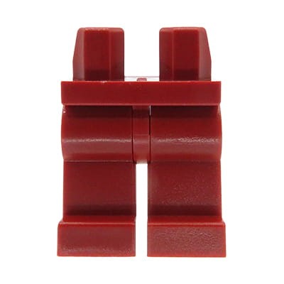 Zum Produkt LEGO Minifigurenbeine – dunkelrote Hose