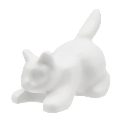 LEGO kot / kotek w kolorze białym